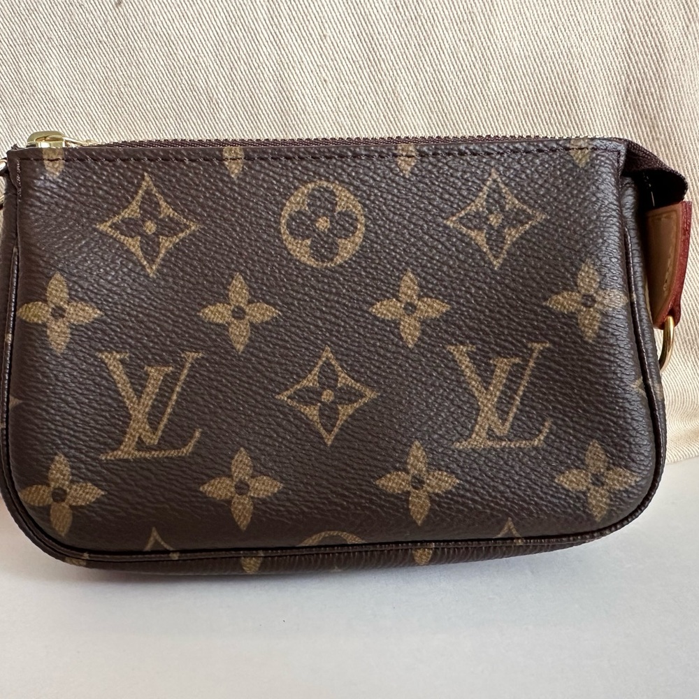 Louis Vuitton Brown Monogram Pouch